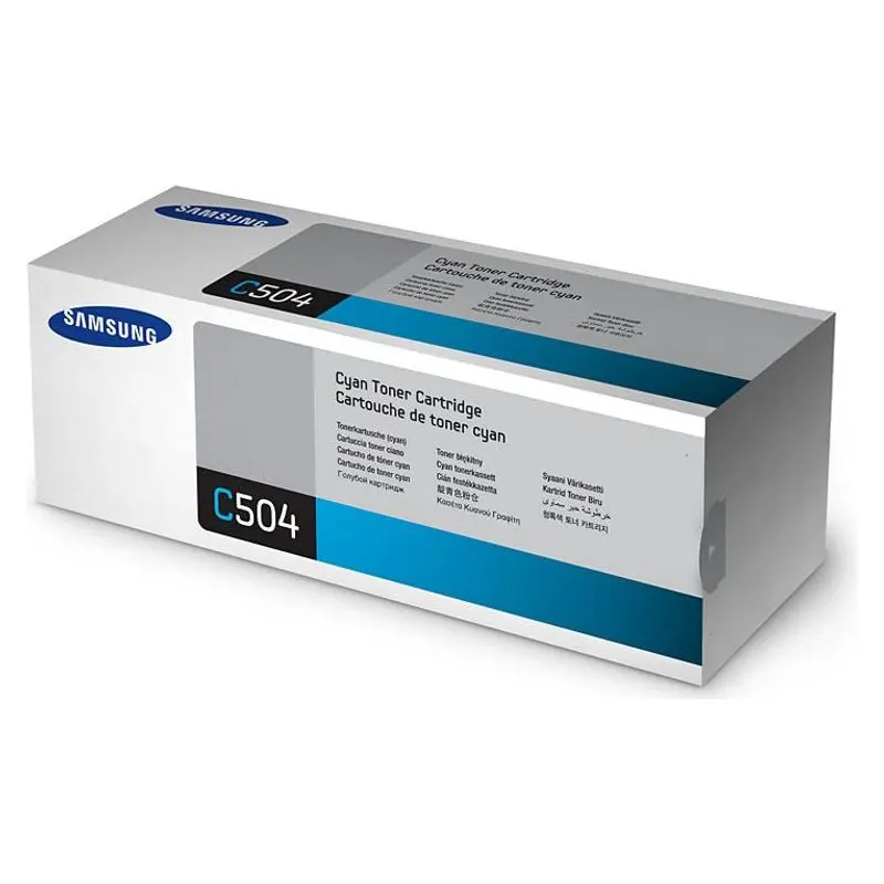 ตลับหมึกโทนเนอร์ Samsung CLT-C404S สีฟ้า รูปที่ 2
