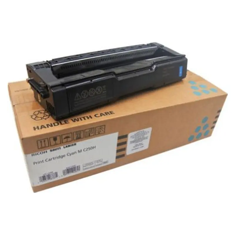 ตลับหมึกโทนเนอร์ Ricoh LPMC250HTNCY สีฟ้า