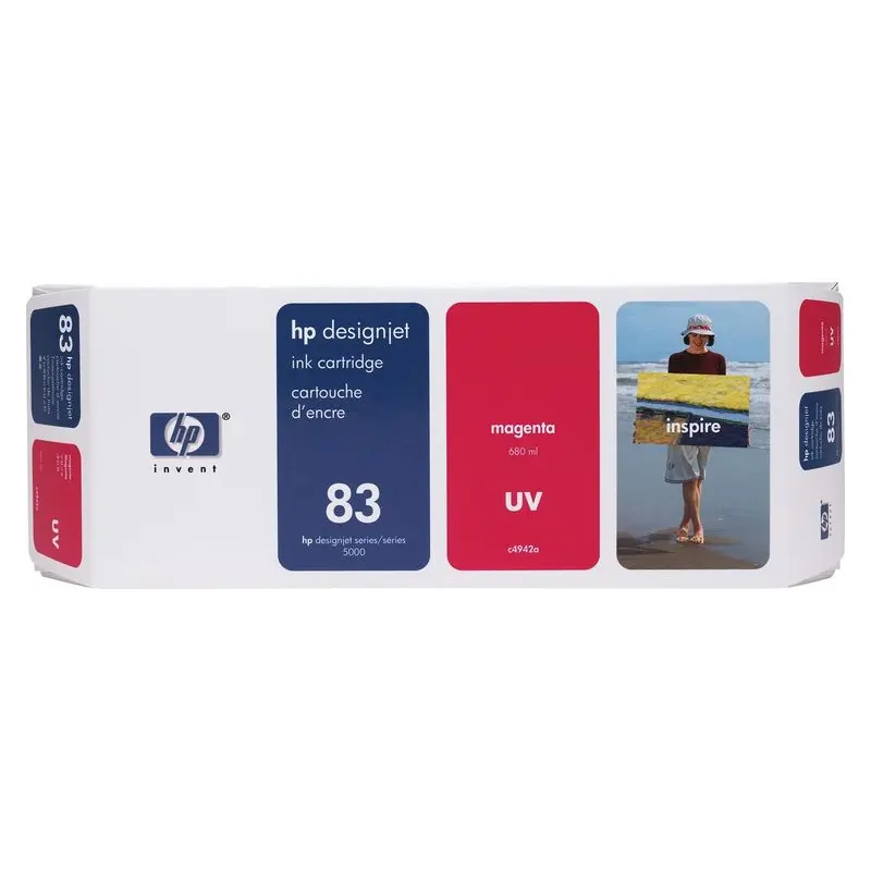 ตลับหมึกอิงค์เจ็ท HP C4942A สีชมพู
