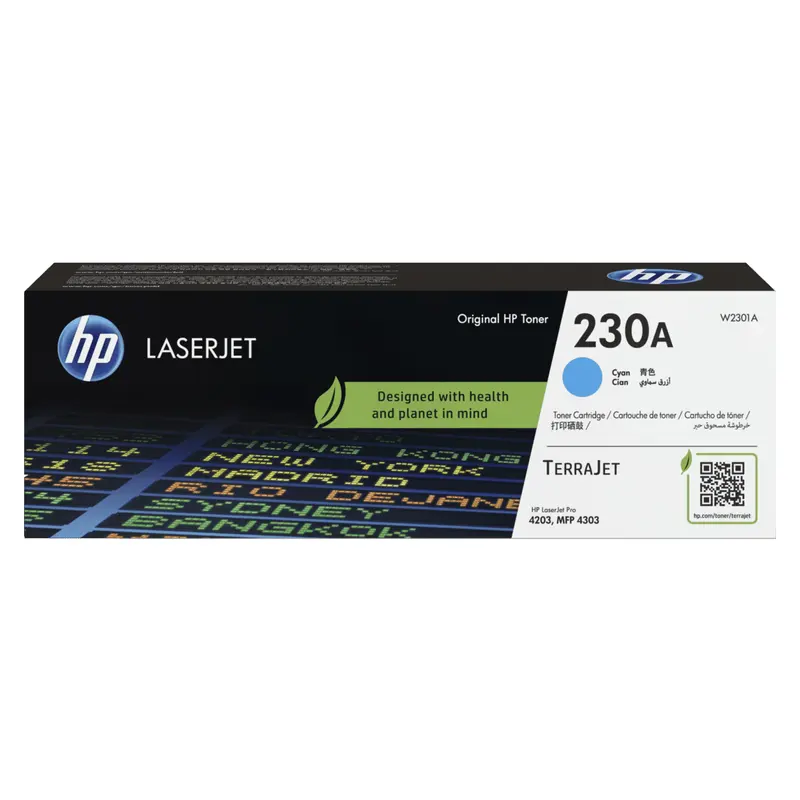 ตลับหมึกโทนเนอร์ HP W2301A สีฟ้า