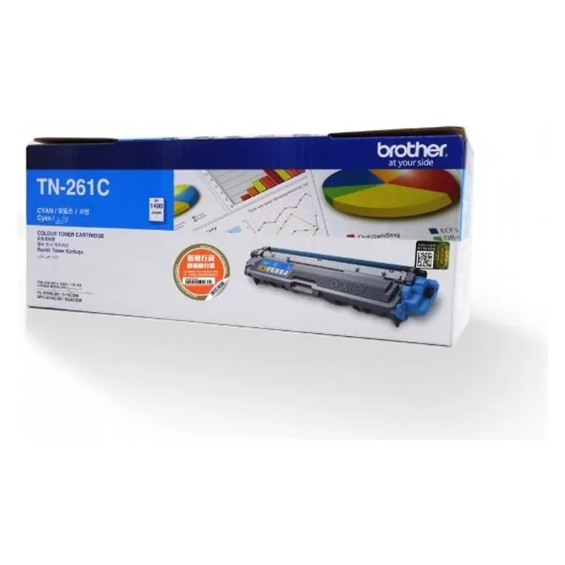 ตลับหมึกโทนเนอร์ Brother TN-261C สีฟ้า