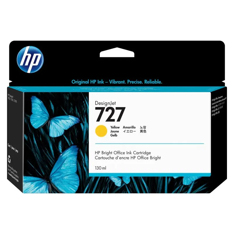 ตลับหมึกอิงค์เจ็ท HP B3P21A สีเหลือง