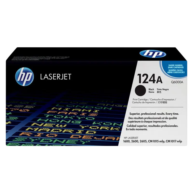 ตลับหมึกโทนเนอร์ HP Q6000A สีดำ