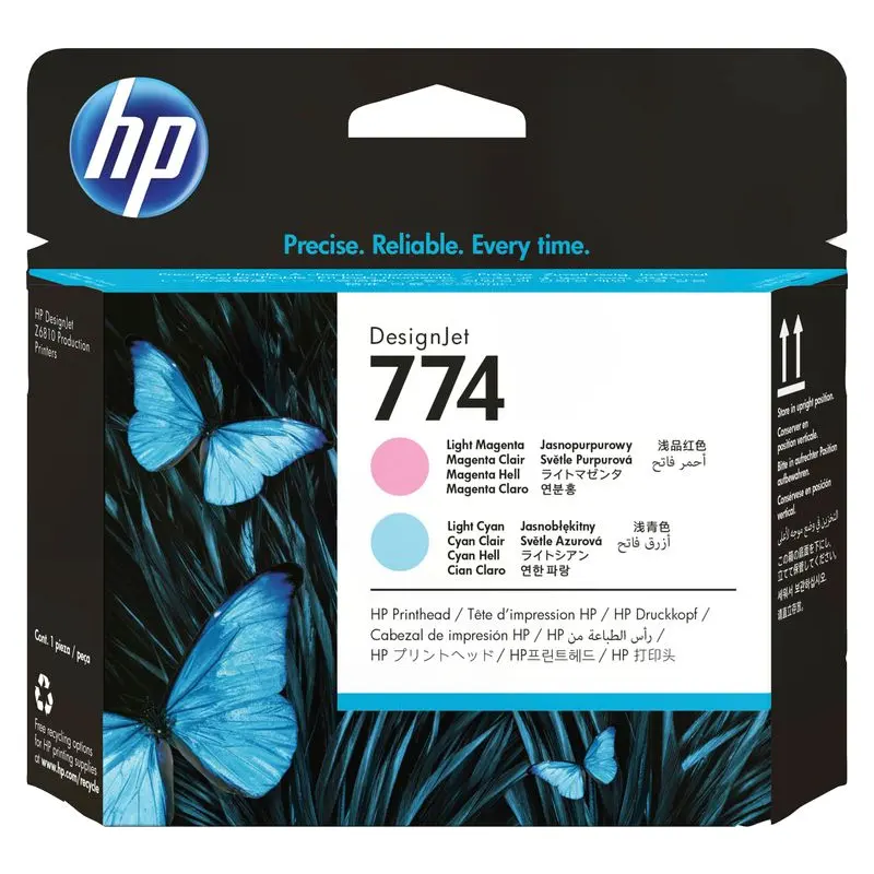 หัวพิมพ์ HP P2V98A ชุดหลายสี