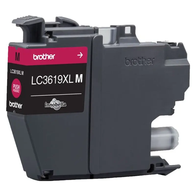 ตลับหมึกอิงค์เจ็ท Brother LC-3619XLM สีชมพู รูปที่ 2