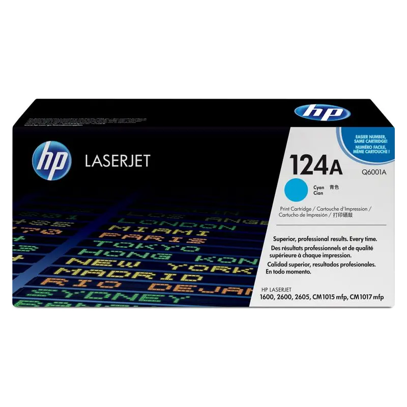 ตลับหมึกโทนเนอร์ HP Q6001A สีฟ้า