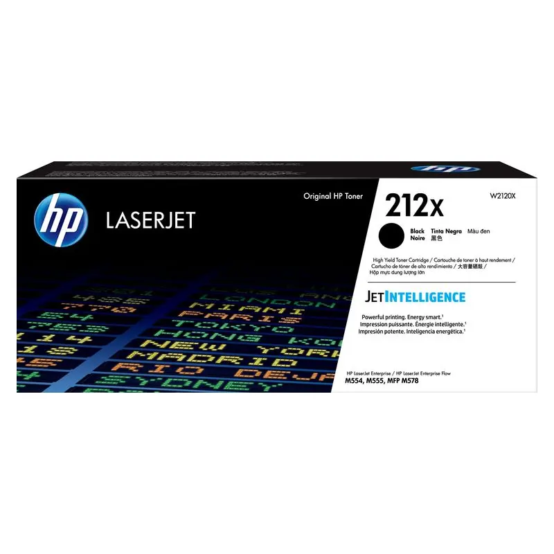 ตลับหมึกโทนเนอร์ HP W2120X สีดำ