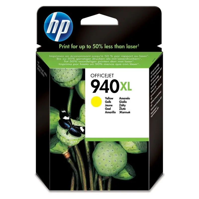 ตลับหมึกอิงค์เจ็ท HP C4909AA สีเหลือง