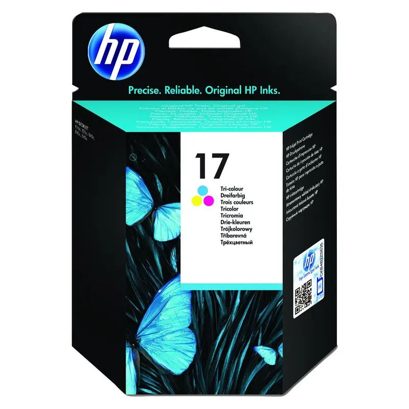 ตลับหมึกอิงค์เจ็ท HP C6625A ชุดหลายสี