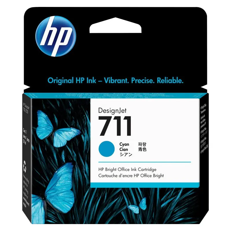 ตลับหมึกอิงค์เจ็ท HP CZ130A สีฟ้า