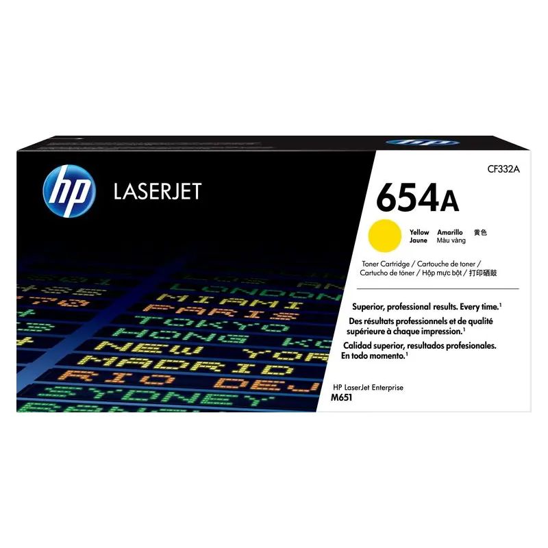 ตลับหมึกโทนเนอร์ HP CF332A สีเหลือง
