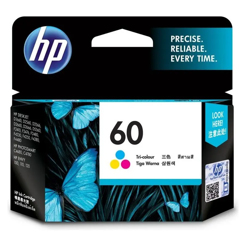 ตลับหมึกอิงค์เจ็ท HP CC643WA ชุดหลายสี
