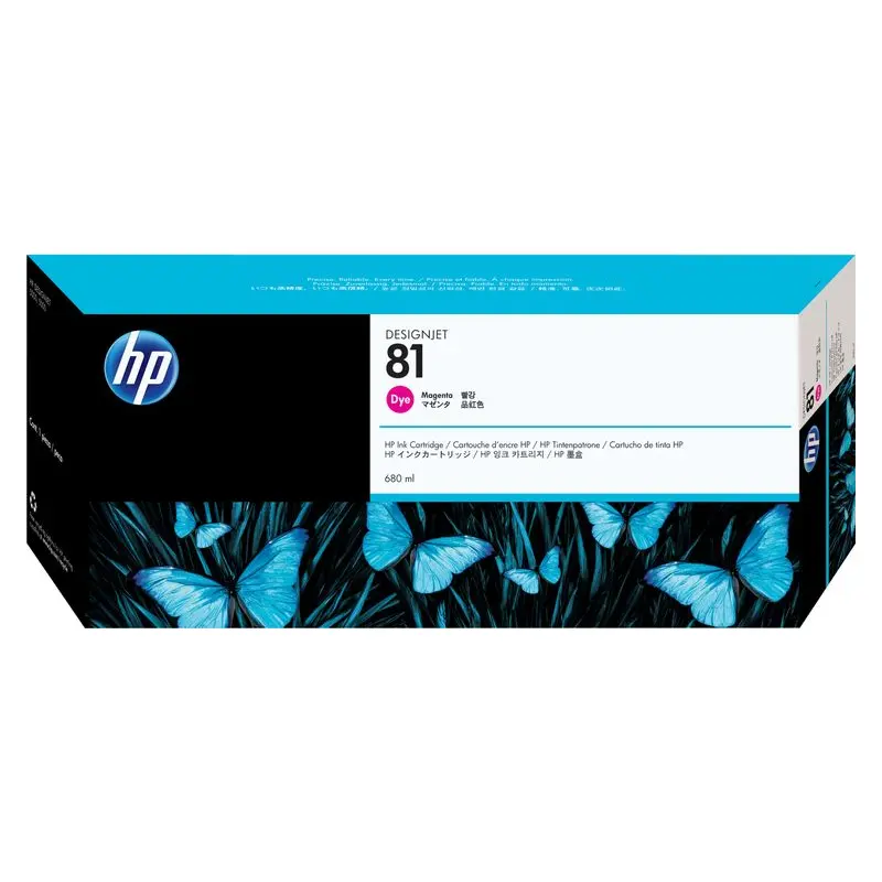 ตลับหมึกอิงค์เจ็ท HP C4932A สีชมพู