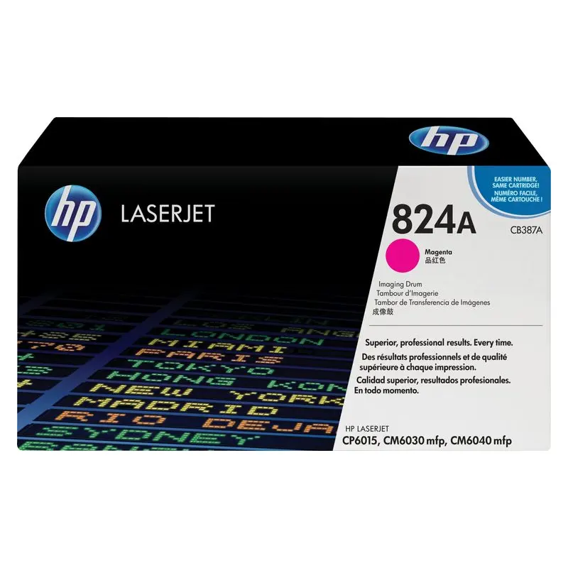 ชุดดรัม HP CB387A สีชมพู