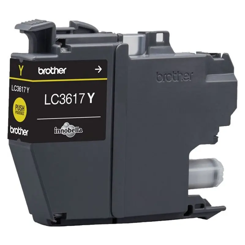ตลับหมึกอิงค์เจ็ท Brother LC-3617Y สีเหลือง รูปที่ 2