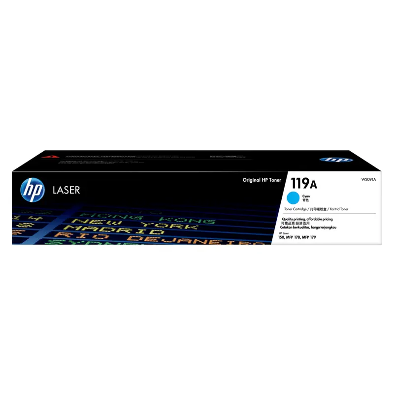 ตลับหมึกโทนเนอร์ HP W2091A สีฟ้า