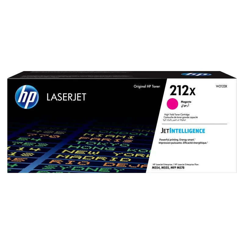ตลับหมึกโทนเนอร์ HP W2123X สีชมพู