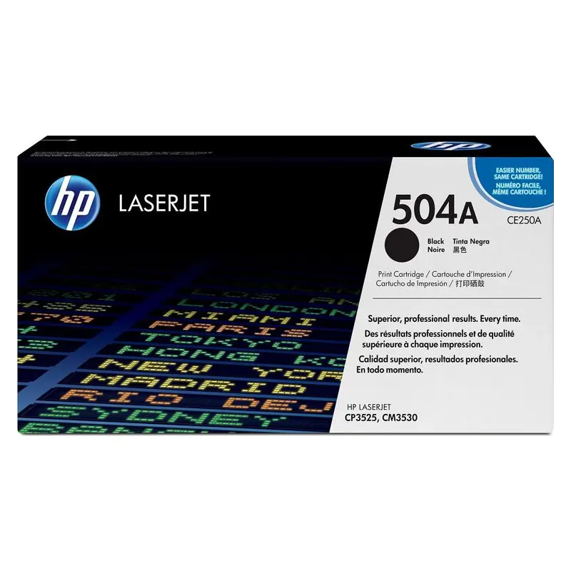 ตลับหมึกโทนเนอร์ HP CE250A สีดำ