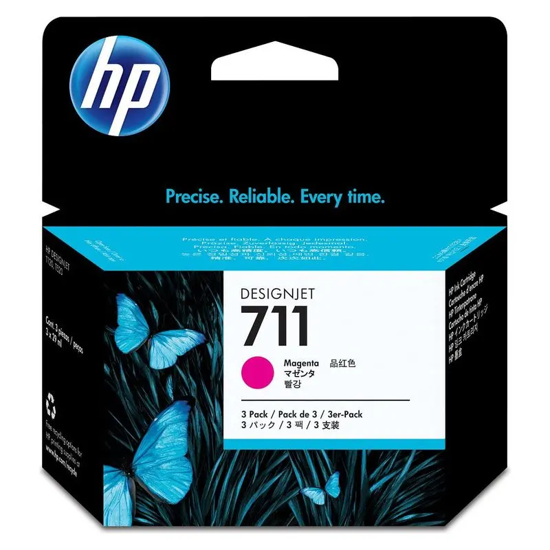 ตลับหมึกอิงค์เจ็ท HP CZ135A สีชมพู รูปที่ 2