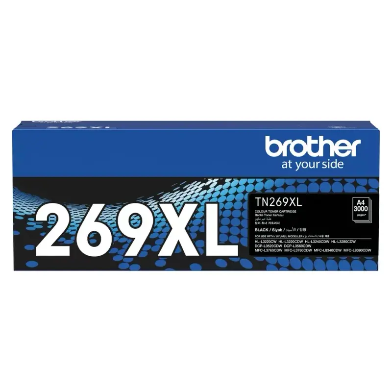 ตลับหมึกโทนเนอร์ Brother TN-269XLBK สีดำ