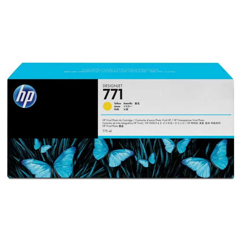 ตลับหมึกอิงค์เจ็ท HP CE040A สีเหลือง