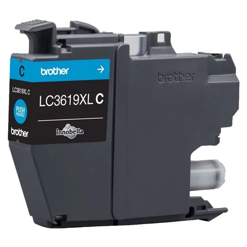 ตลับหมึกอิงค์เจ็ท Brother LC-3619XLC สีฟ้า รูปที่ 2