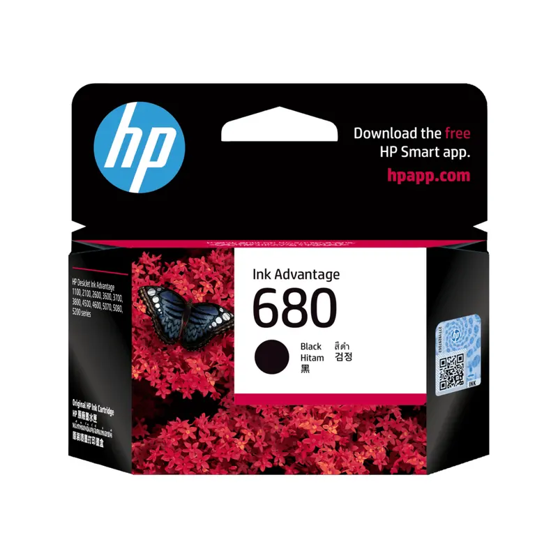 ตลับหมึกอิงค์เจ็ท HP F6V27AA สีดำ