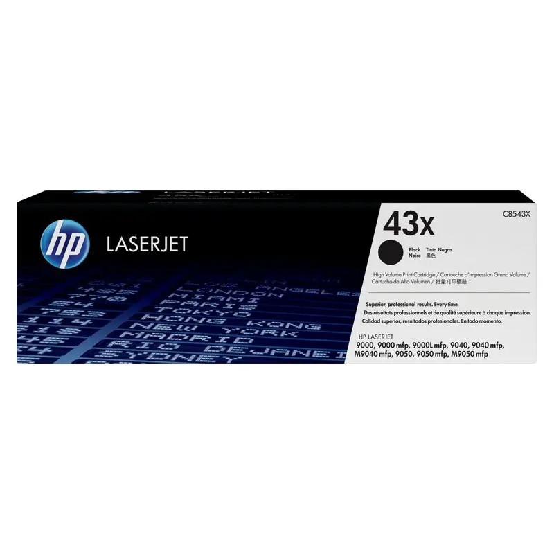 ตลับหมึกโทนเนอร์ HP C8543X สีดำ