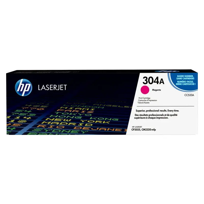 ตลับหมึกโทนเนอร์ HP CC533A สีชมพู