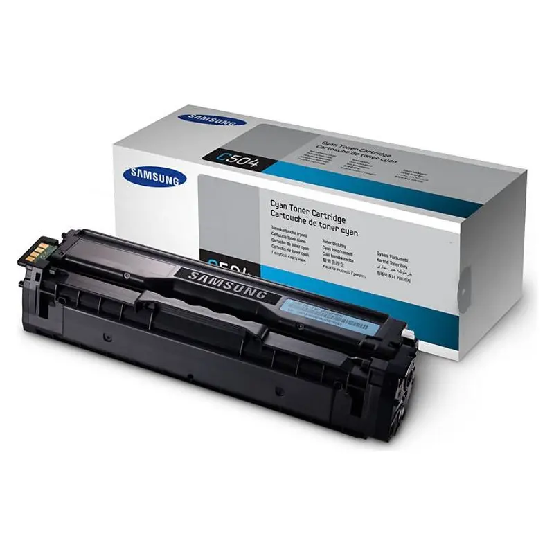 ตลับหมึกโทนเนอร์ Samsung CLT-C404S สีฟ้า