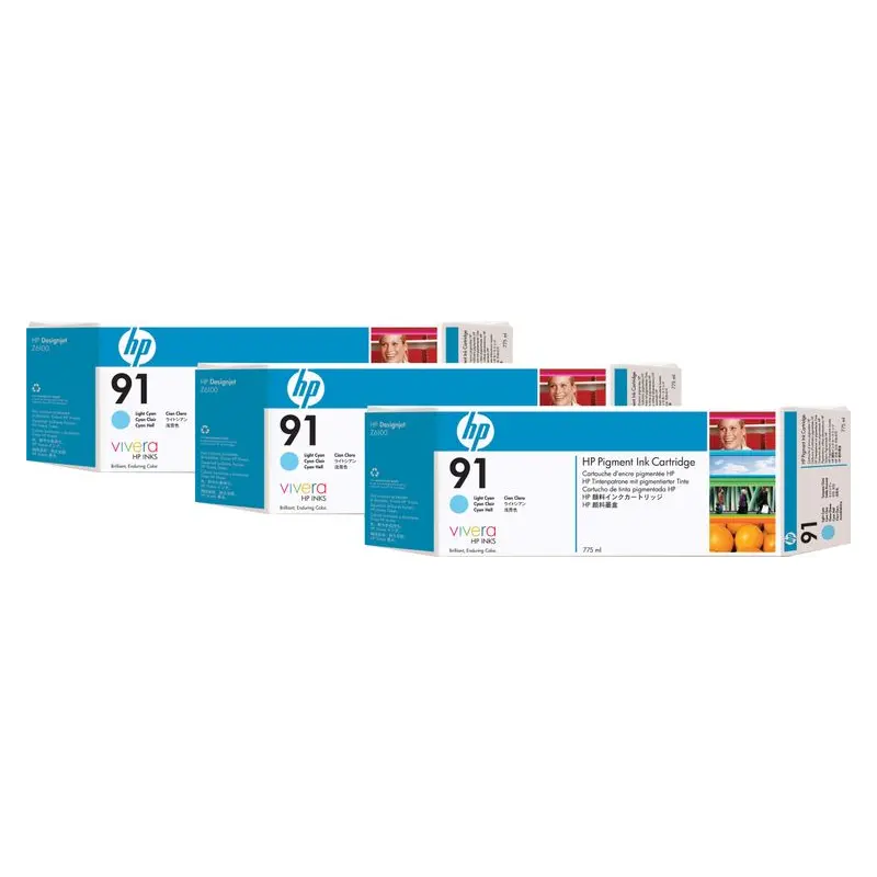 ตลับหมึกอิงค์เจ็ท HP C9486A สีฟ้า