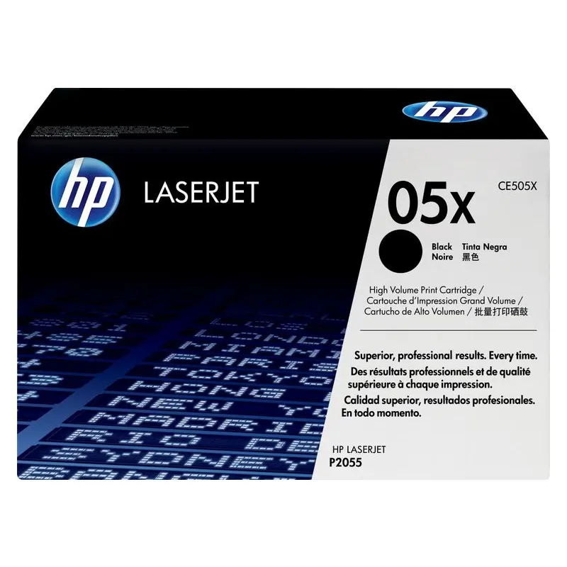 ตลับหมึกโทนเนอร์ HP CE505X สีดำ