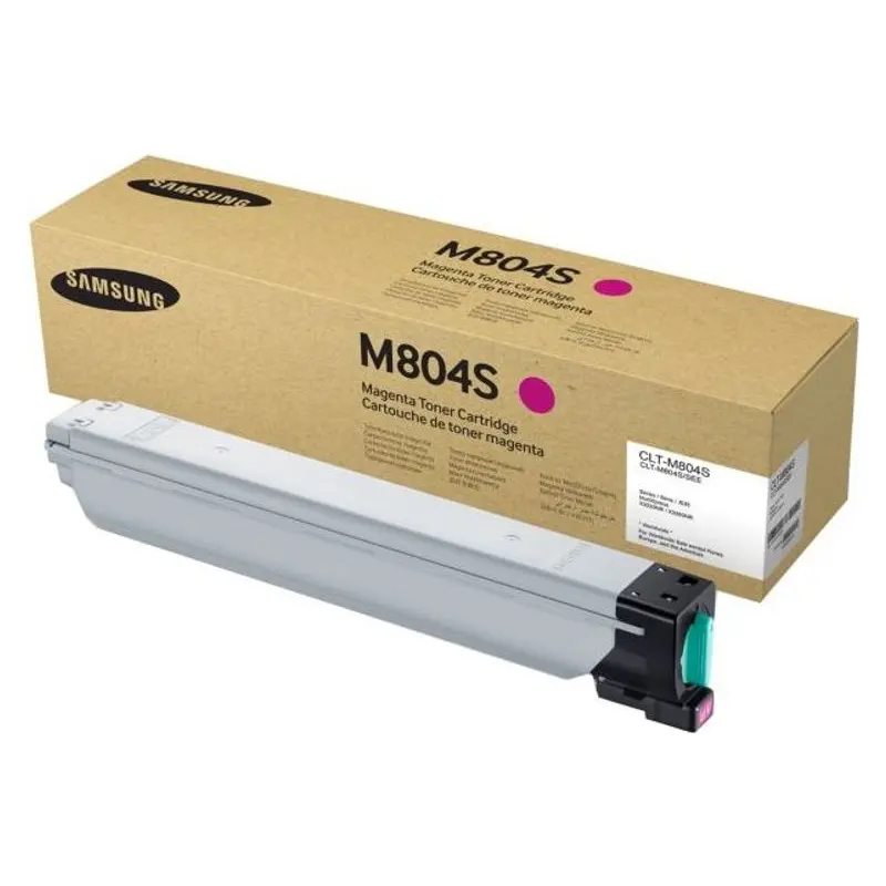 ตลับหมึกโทนเนอร์ HP CLT-M804S สีชมพู