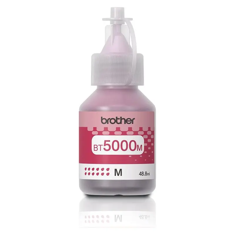 หมึกเติมแบบขวด Brother BT-5000M สีชมพู