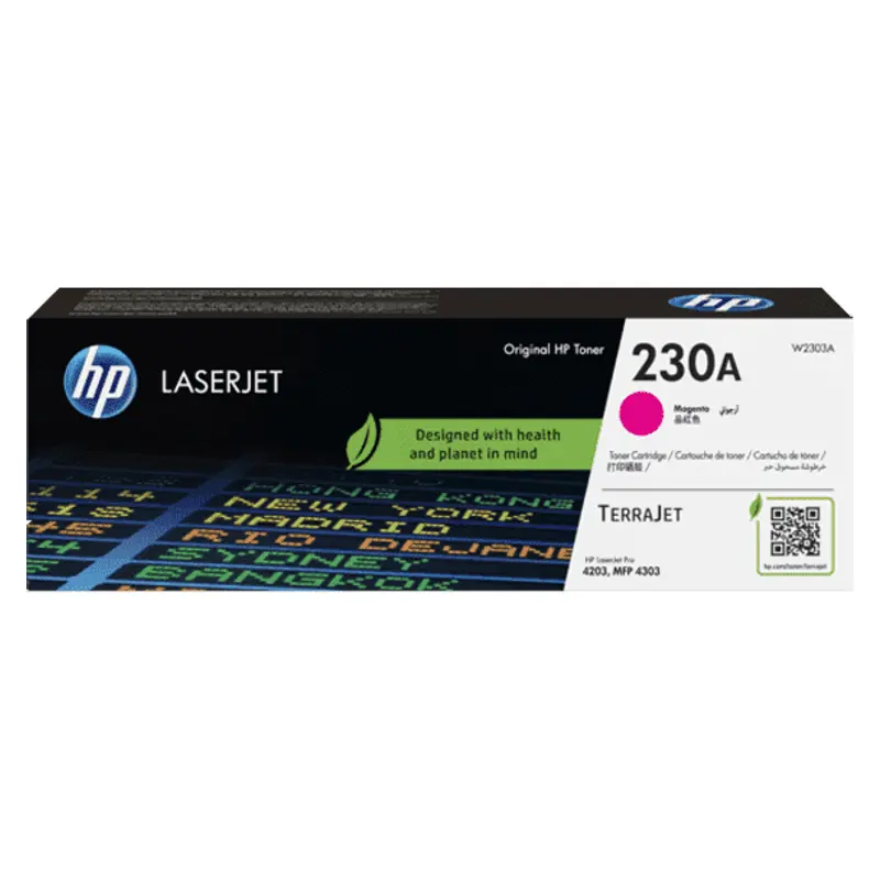 ตลับหมึกโทนเนอร์ HP W2303A สีชมพู